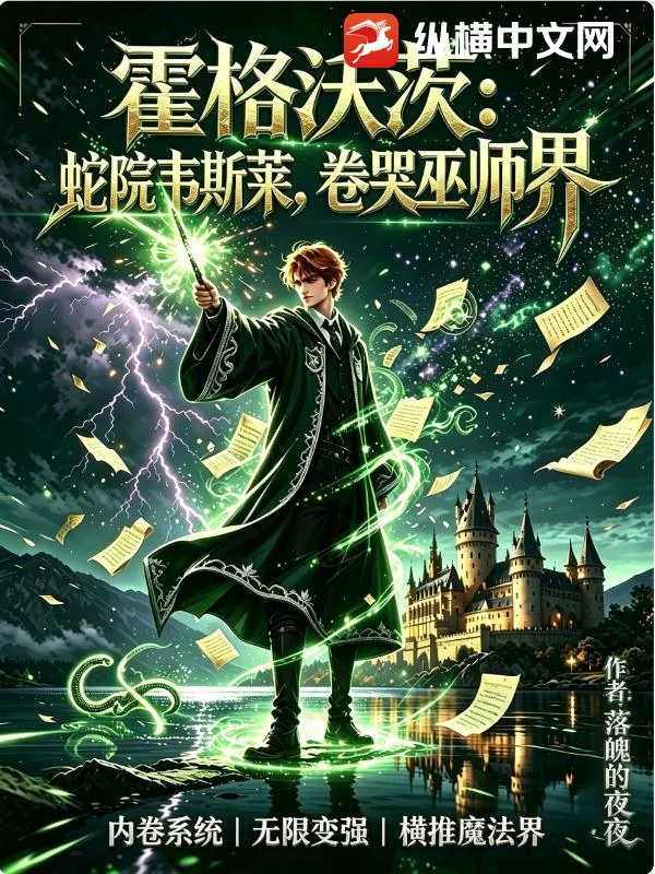《霍格沃茨:蛇院韦斯莱,卷哭巫师界》小说封面