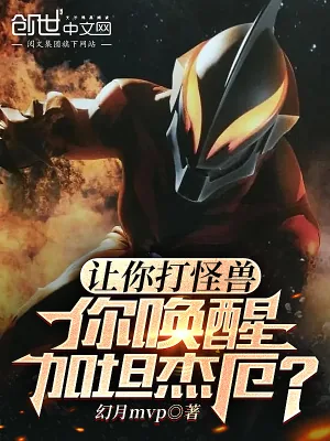 《让你打怪兽，你唤醒加坦杰厄？》小说封面